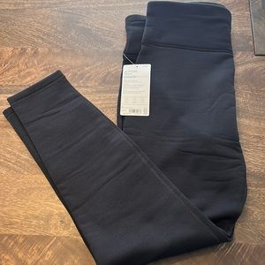 NWT black Athleta Altitude tight in Polartec Power Stretch size Large